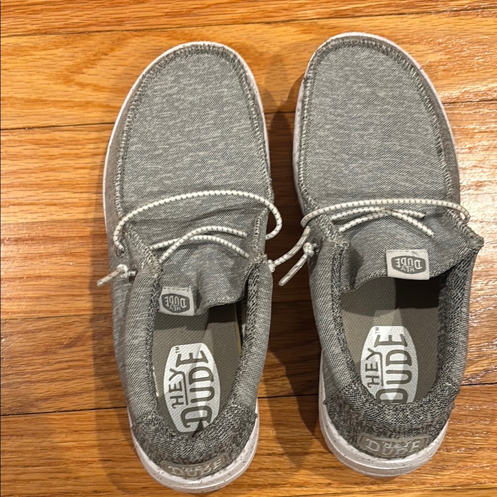 Hey Dude Kids Gray Shoes